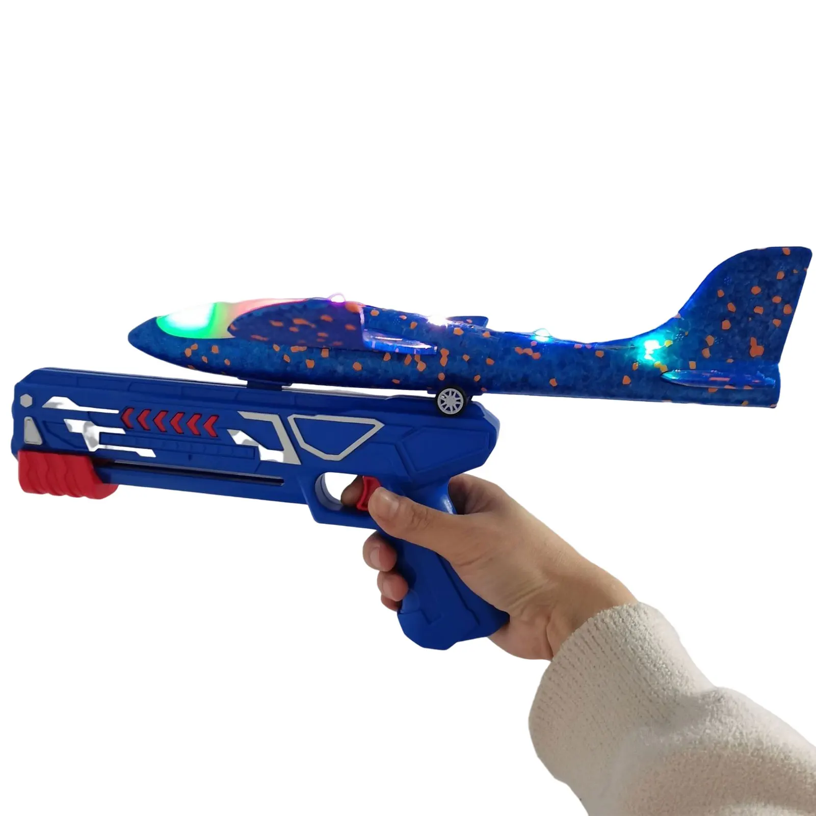 

Airplane Launcher Toys Strong Lightweight Hand Throw Launch Aircraft Easy To Use Foam Catapult Aircraft Children's Outdoor Toys