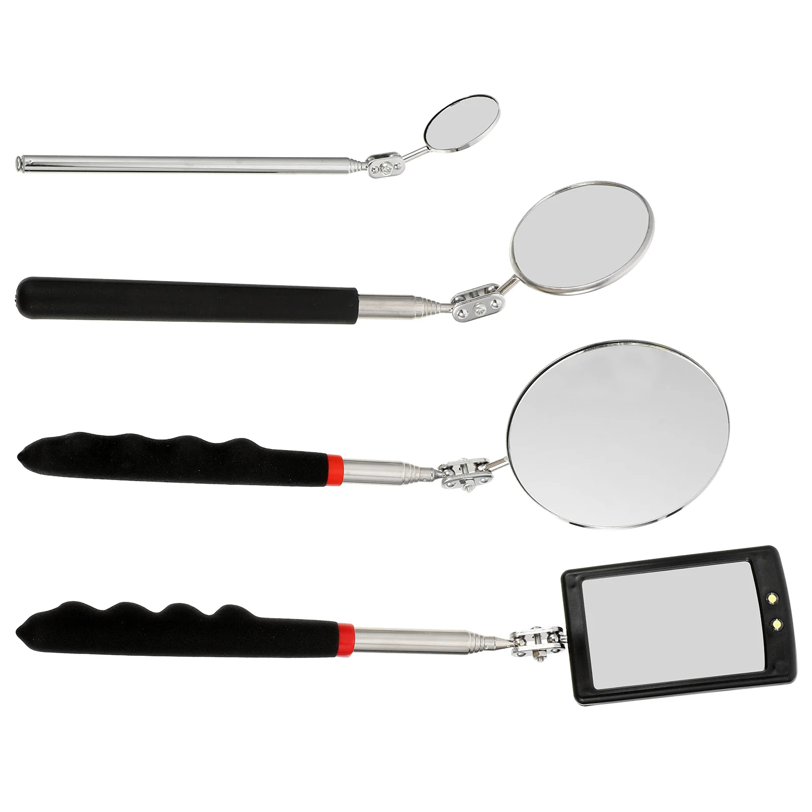 

Зеркало для осмотра автомобиля инструмент светильник кого поиска механического света ed выдвижное ручное зеркало проверка телескопическог...