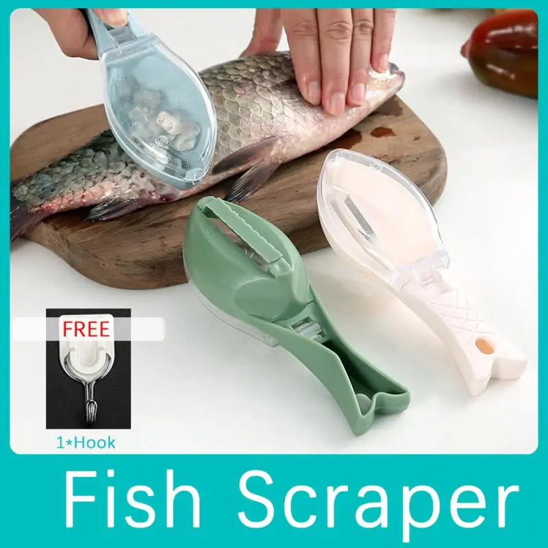 

Household Fish Cleaning Scale Planer Scraper Kitchen Gadget Removal Brush Cutter Fishing Brush Cutter Fish Skin Brush Scraping