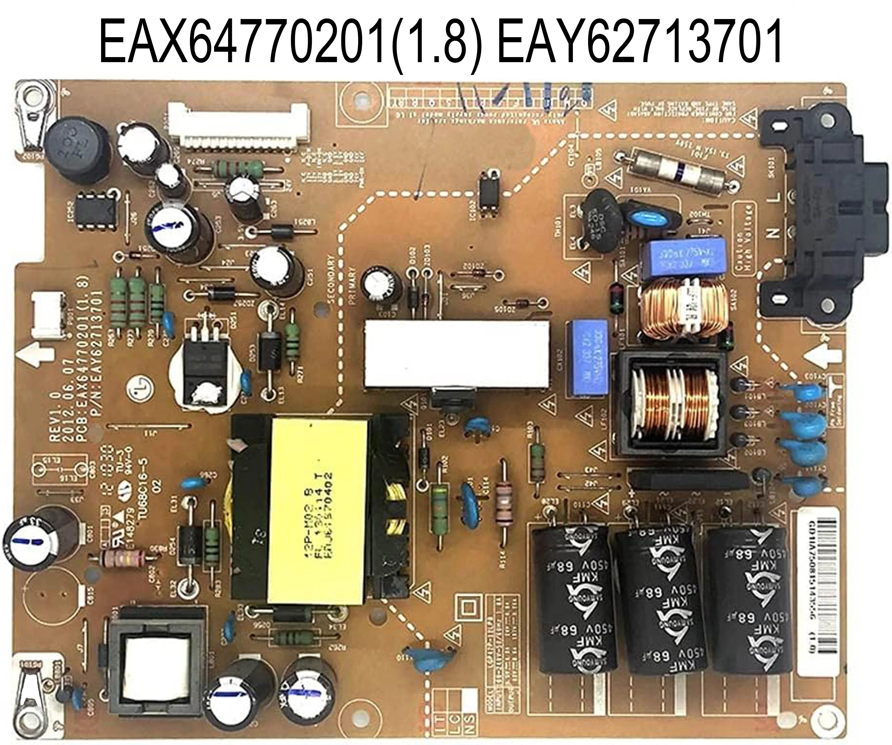 Плата питания EAX64770201 (1 8) EAY62713701 PLDF-L202A 3PAGC10107A-R LGP42P-12LPB для 42LM3450 42LM3150 42LS3150 42LS3450