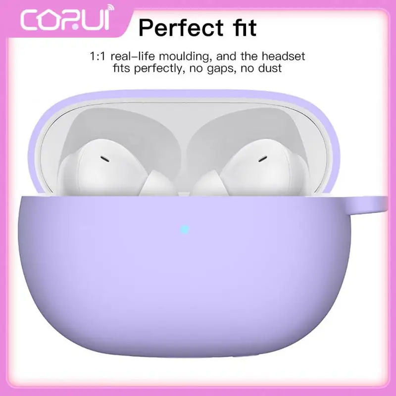 

Soft Silicone Case For Redmi Buds 4 Case Headset Cover Shockproof Anti-scratch Soft Washable Case For Redmi Buds 4 Cases