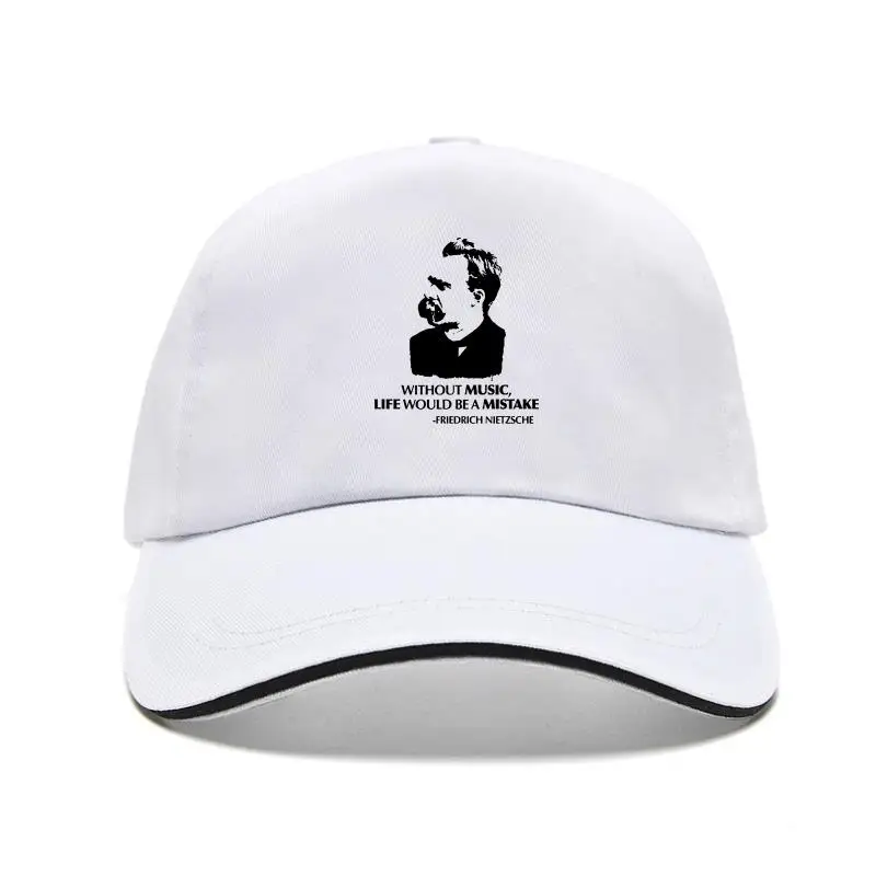 

Men Snapback Hat Nietzsche Quote about Music Music Bill Hat Women Baseball Cap