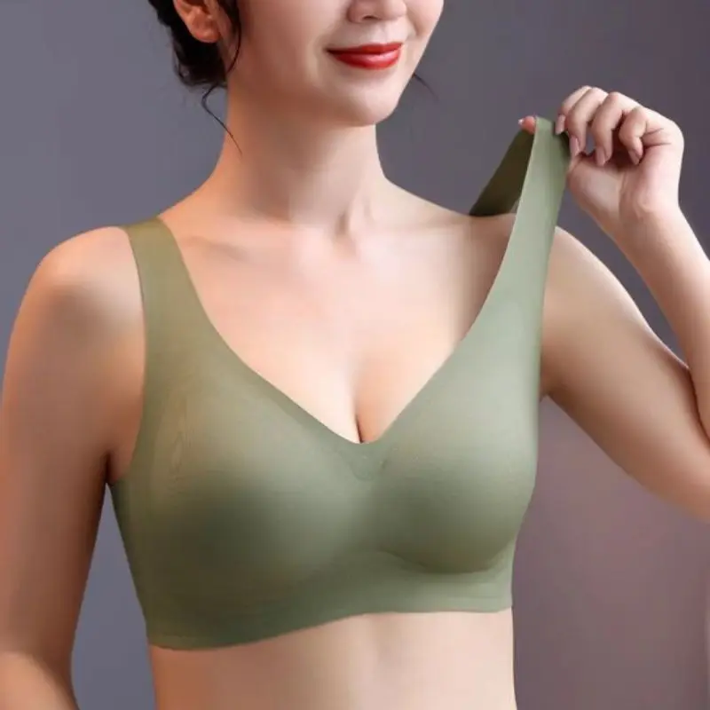 Женский спортивный бесшовный бюстгальтер