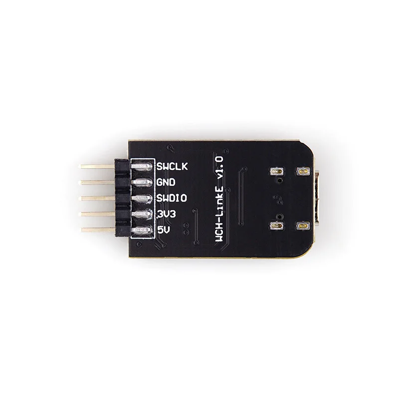 Фото Программатор WCH-LinkE Debugger Downloader RISC-V TYPE-C USB-интерфейс Поддержка SWD/последовательного порта Поддержка всех микроконтроллеров WCH №5