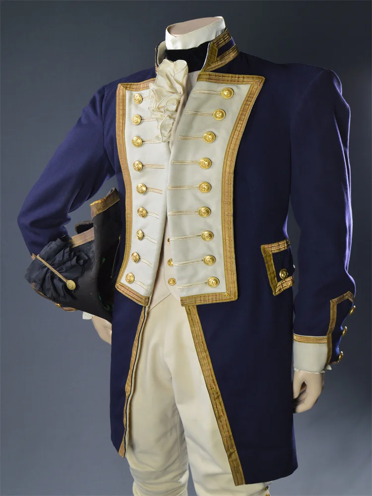 Лорд фильма ужасов Нельсон косплей костюм средневековые мужские регентские