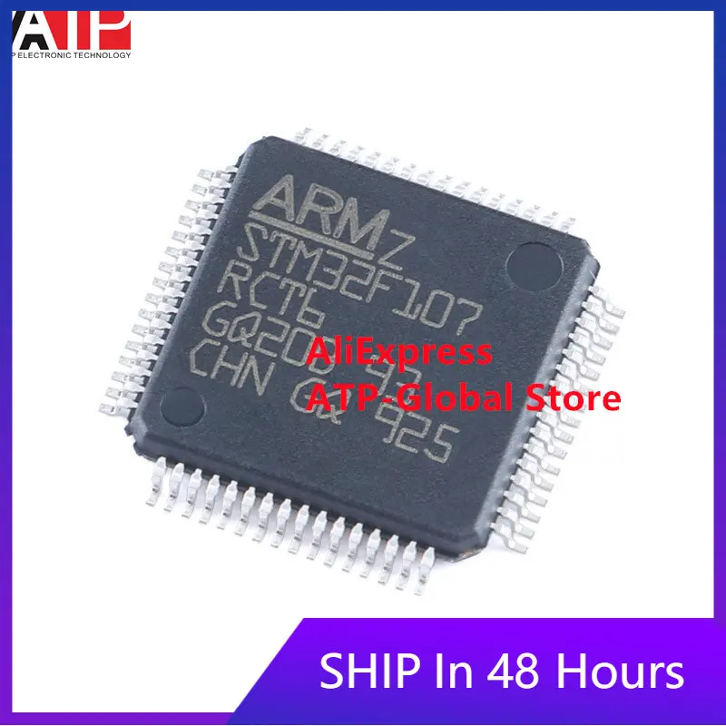 

Оригинальный микроконтроллер ARM 100% Spot STM32F107VCT6, 32-битный MCU Cortex 64/25, интегральная микросхема, электронные компоненты IC, BOM, 1 шт.