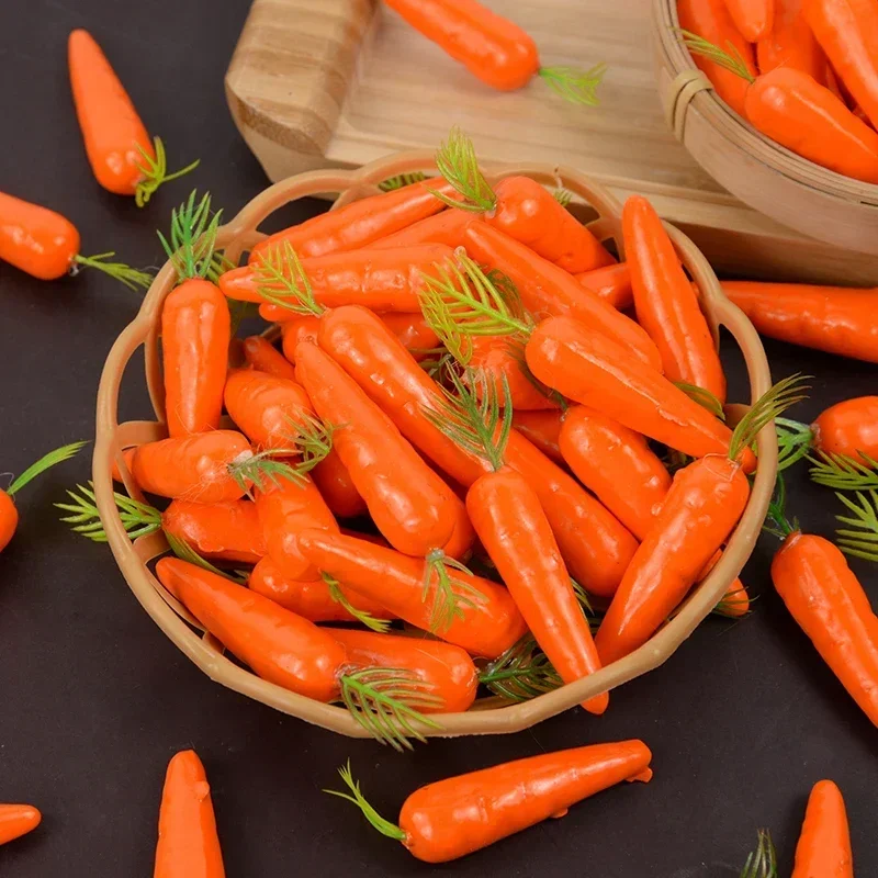 10/20/50 шт. пасхальное украшение имитация моркови искусственная мини-пена овощная