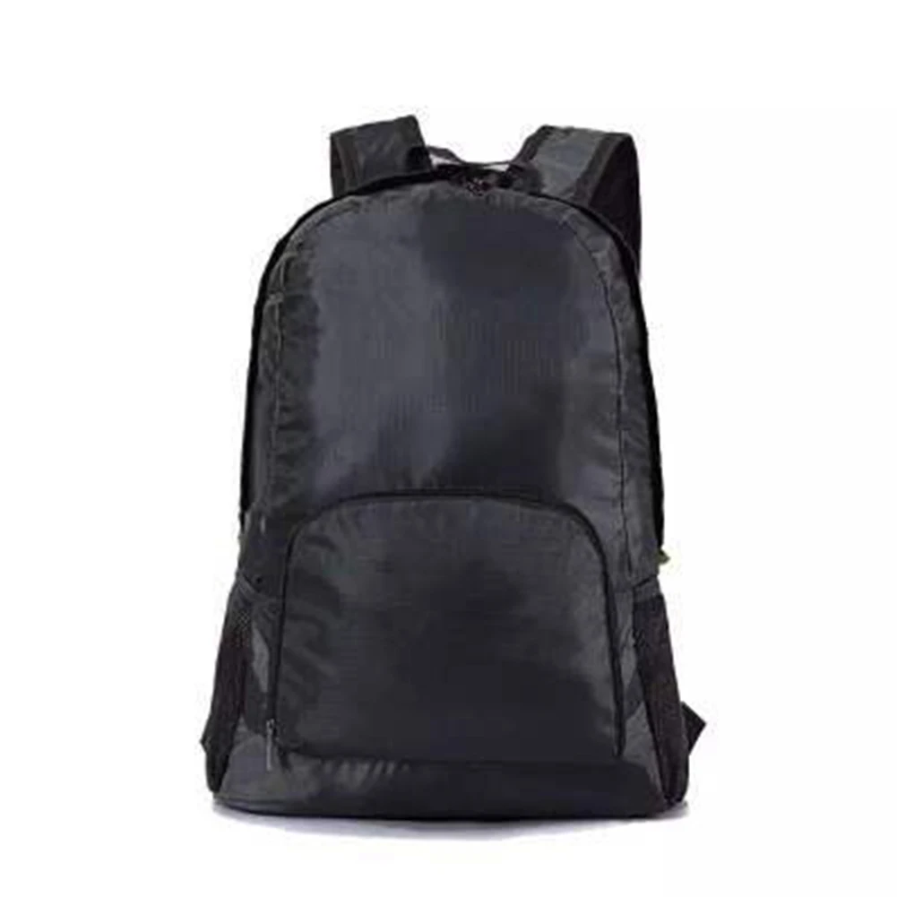 

Polyester Backpack 20L Folding Waterproof Bag For School Camping Hiking Walking Lightweight Foldable Backpacks Men Women
