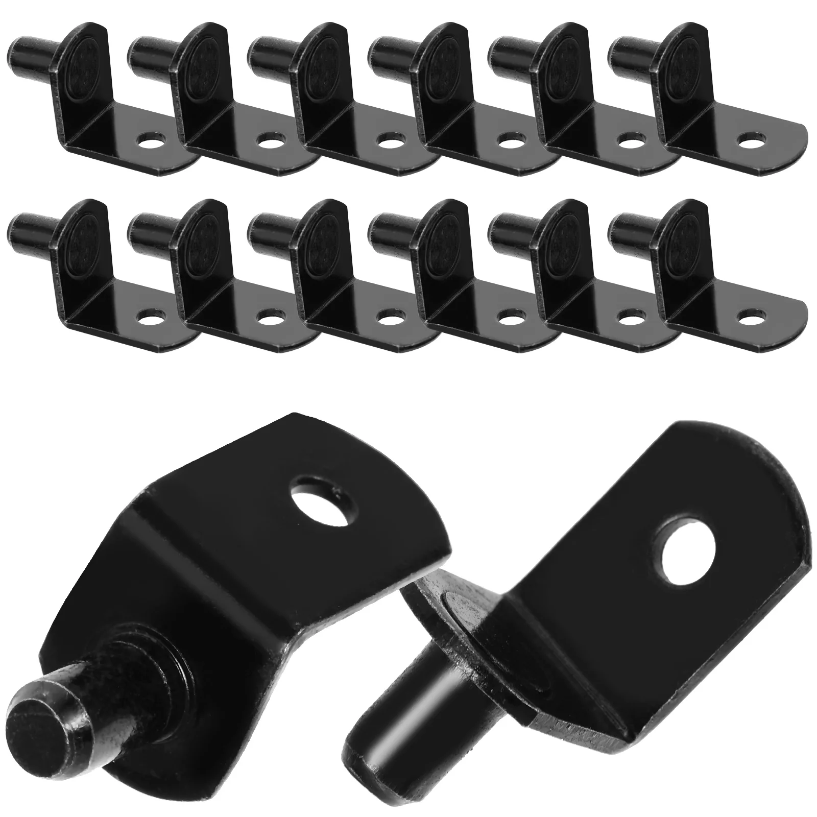 

40 Pcs Shelf Support Metal Bookshelf Shelf Clips Metal Cabinets Shelves Kitchen Cabinet Cupboard Support Pin