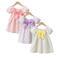 baby girls dresses summer shoulderless cute princess dress kids dresses for 12m to 6y toddler clothes