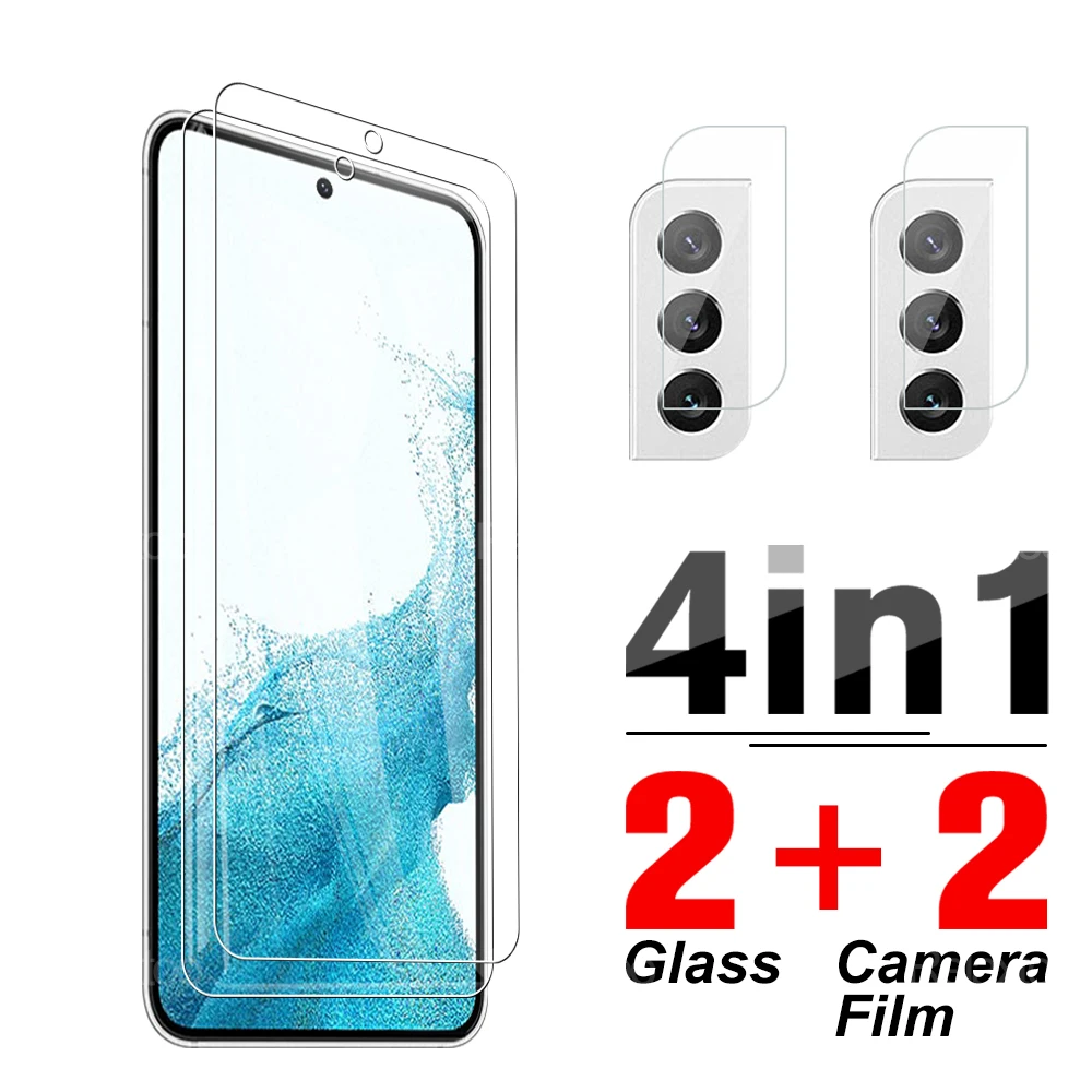 

Защитная пленка 4 в 1 для экрана Samsung Galaxy S22 S22Plus S 22 Plus