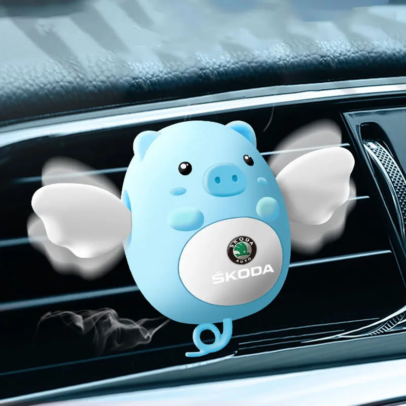 

Car aromatherapy air outlet decoration for Skoda octavia 2 a7 a5 rapid fabia yeti superb KAMIQ kodiaq SCALA citigo Accessories