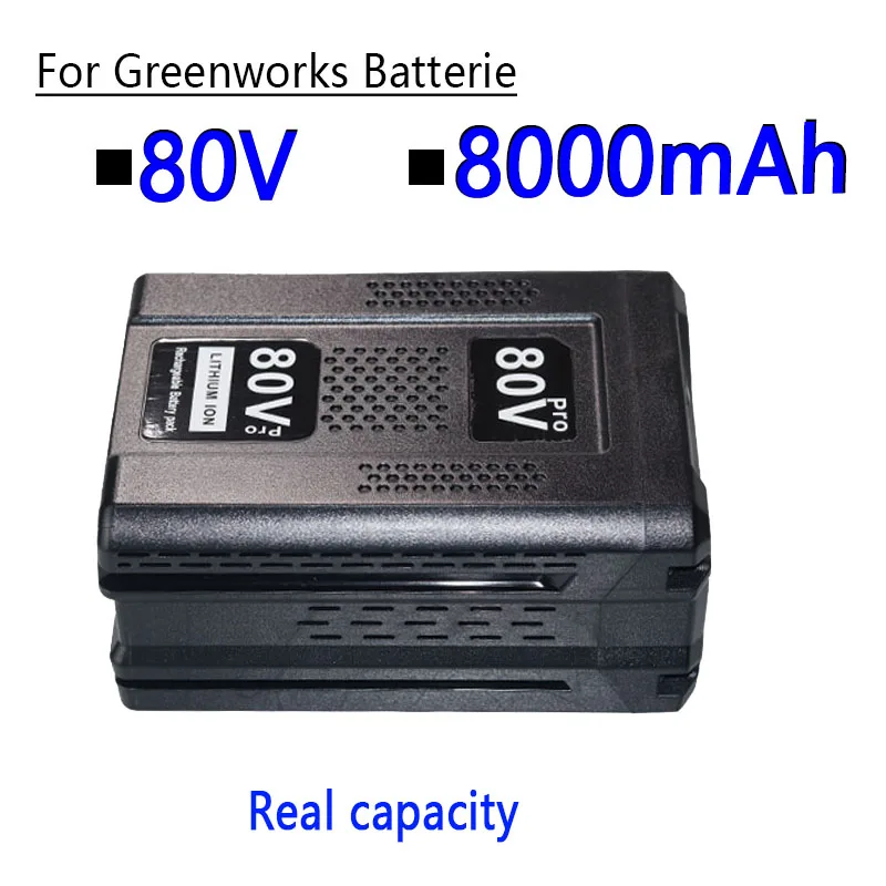 80V 6000/8000/10000mAh Replacement Battery,for Greenworks PR