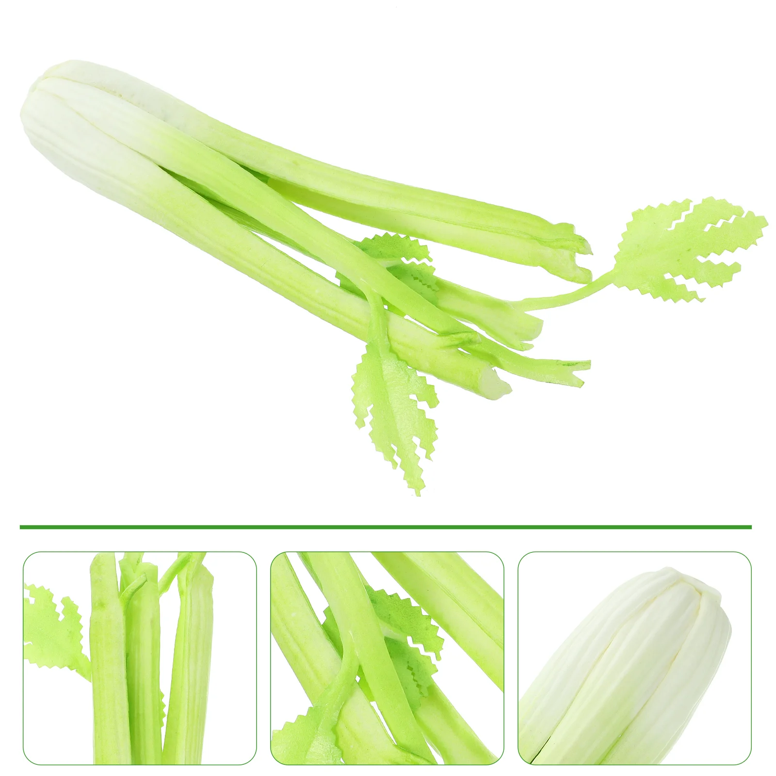 

Artificial Celery Farmhouse Decoration Food Chinese Cabbage Educational Plaything Model Pu Vegetable Ornament Fake Realistic