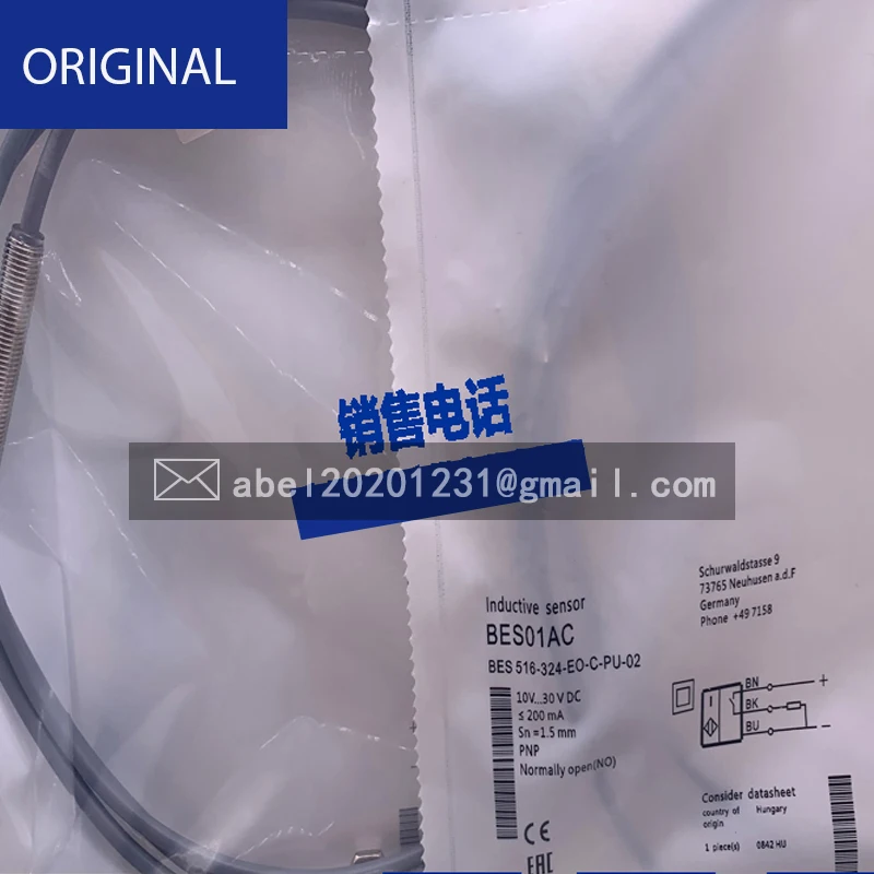 Новый оригинальный сенсор 516-343-S49-C 516-324-EO-C-PU-02 516-324-EO-C-PU-03 516-357-E5-Y-S4 515-360-SA12-S4-T M18EI-NSC80B-S04G