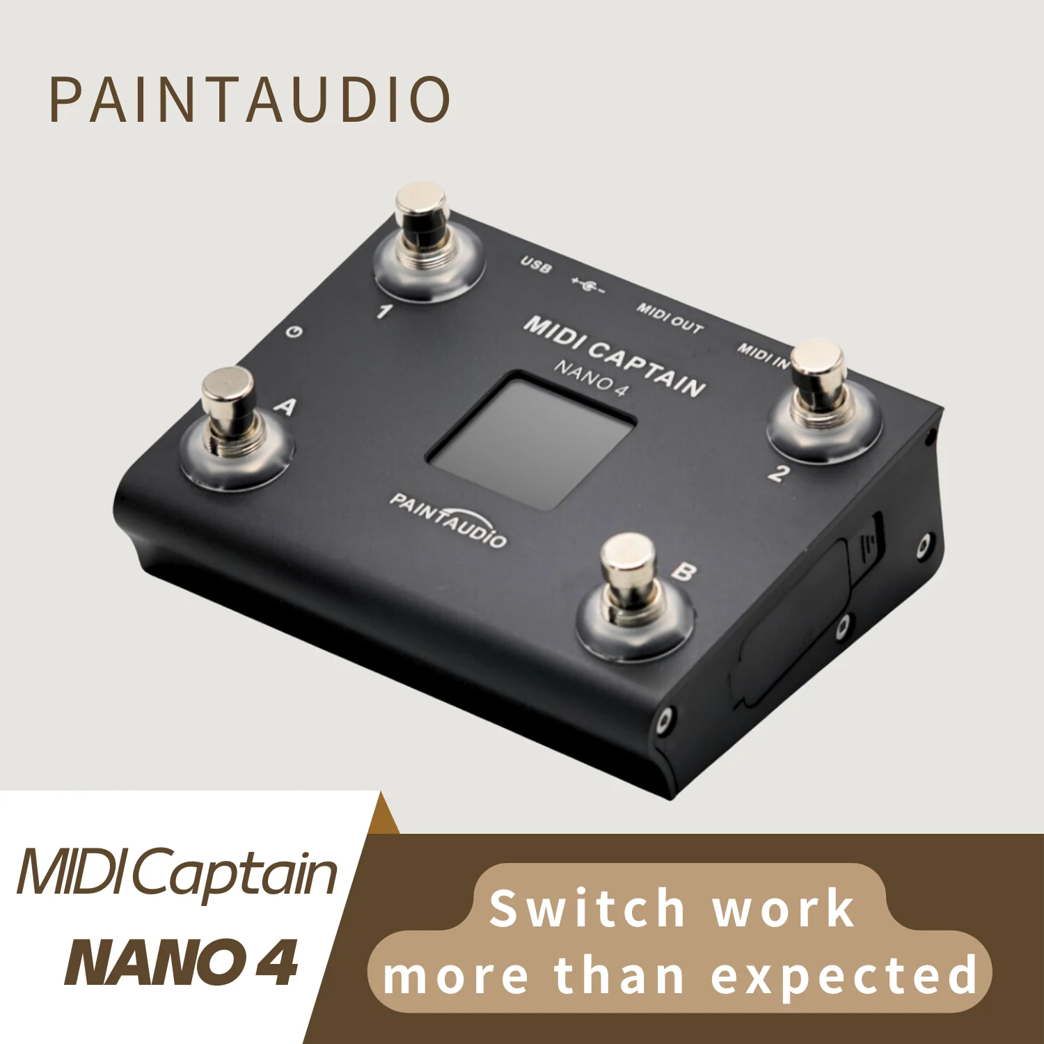 Эффектор для гитары Midi Captain NANO 4 PAINTAUDIO Paint Audio | AliExpress