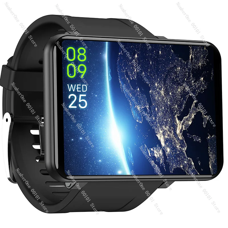 Фото Умные часы DM100 4G, смарт-часы с большим экраном на Android, слотом для SIM-карты, GPS, функцией звонков и мониторингом сердечного ритма, водонепроницаемые по стандарту IP67 №3