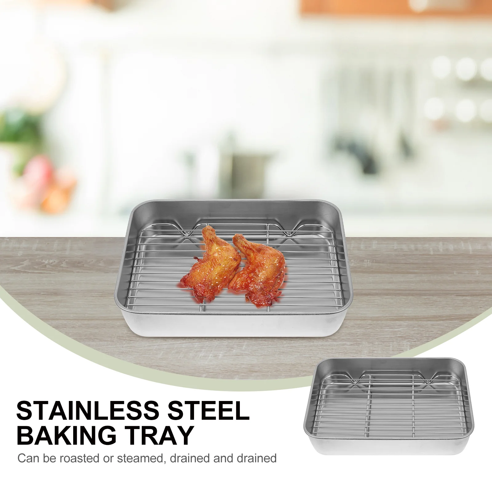 Формы для выпечки из нержавеющей стали гигиенический противень отеля домашняя