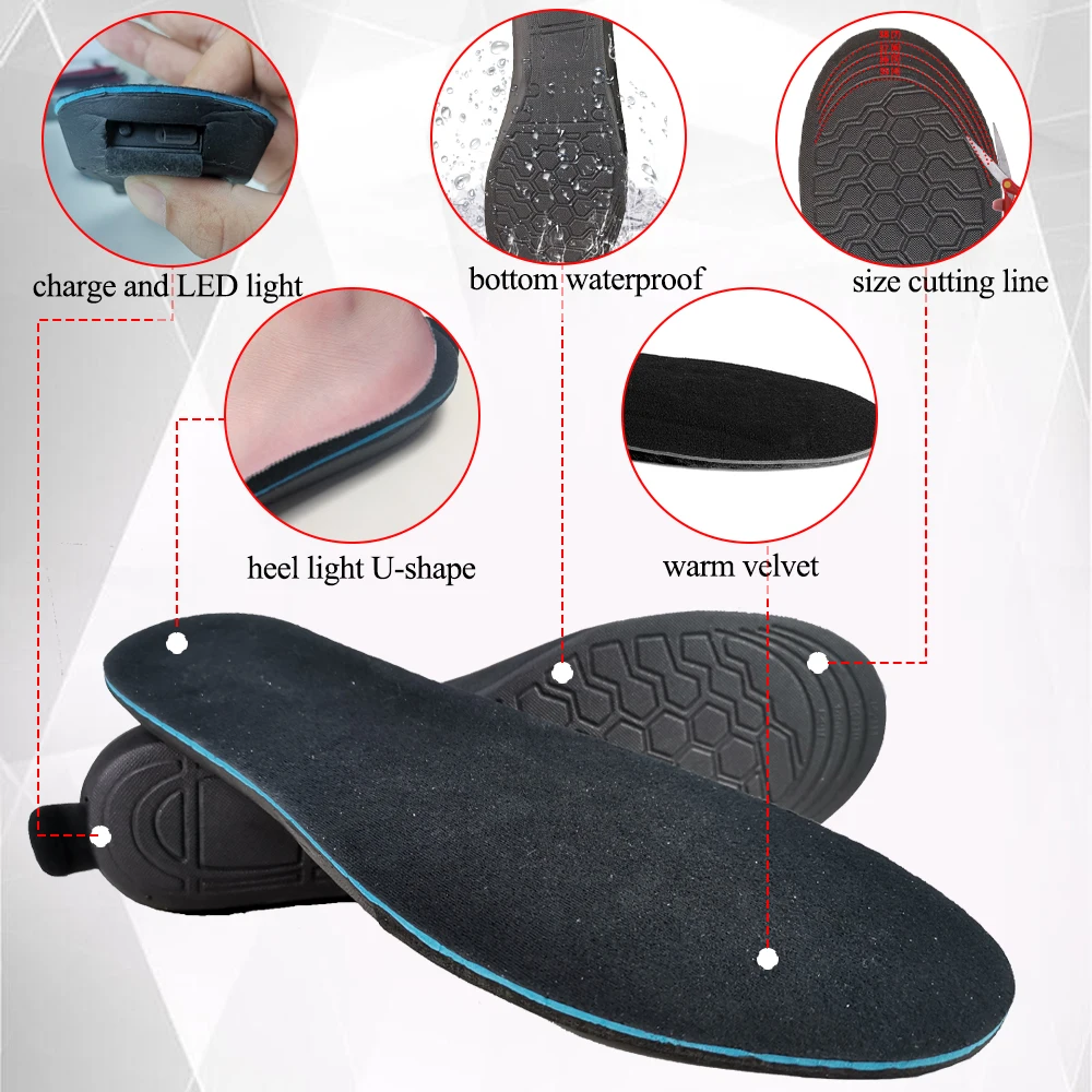 Рисунок 2 - Стельки с подогревом унисекс