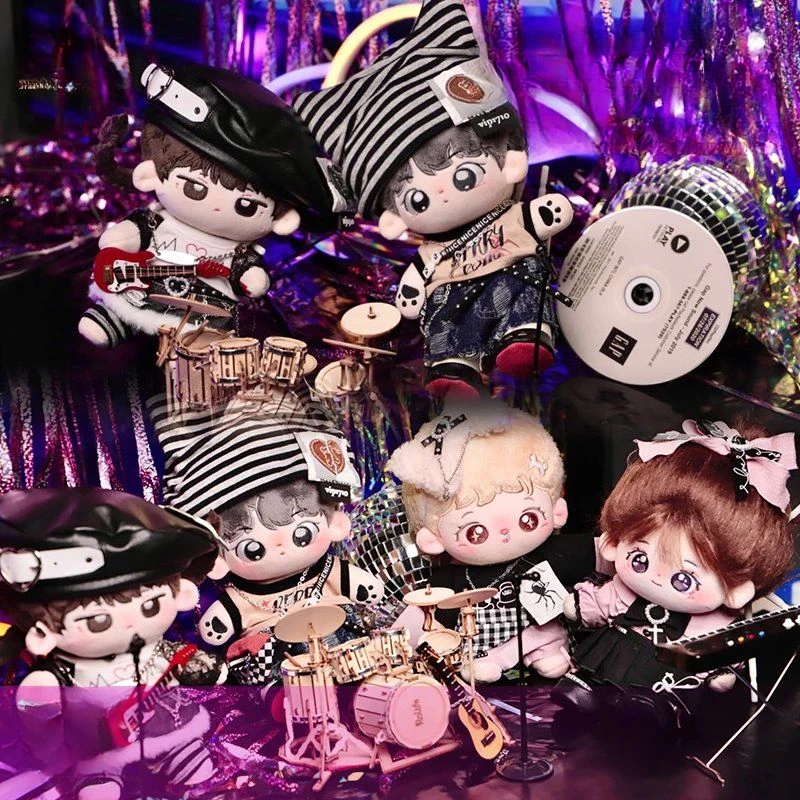 Оригинальная Милая одежда Y2k Gyaru костюм субкультуры для 20 см плюшевая мягкая