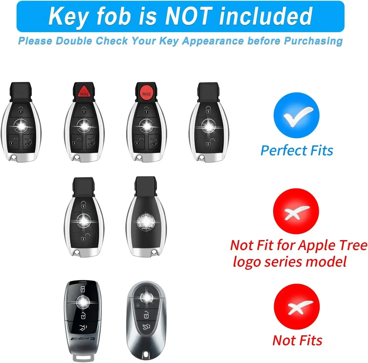 Чехол для ключа из углеродного волокна Mercedes Benz A Class B C E S G M V CLA CLS GLA GLC GLE GLK GL GLS SL SLK SLC