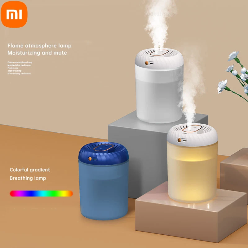 Xiaomi Humidifier Portable USB Ultrasonic Cup Aroma Diffuser Cool Mist Maker Air Humidifier Purifier With Light For Car Home