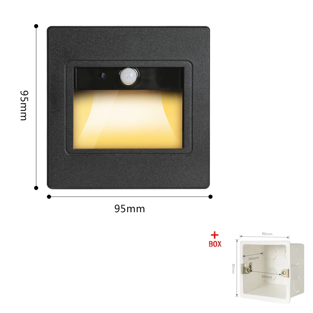 

SANDIY настенный светодиодный светильник с датчиком движения
