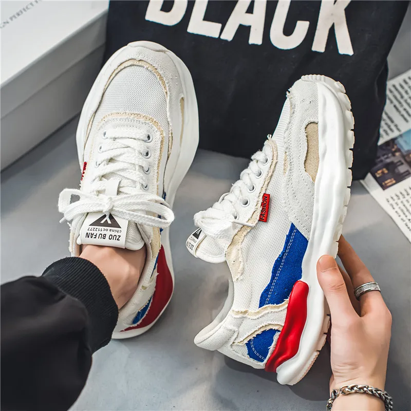 

New Men's Casual Sneakers Men Fashion Walking Shoes Outdoor Comfortable Trend Versatile Breathable Summer Autumn Male Sneakers