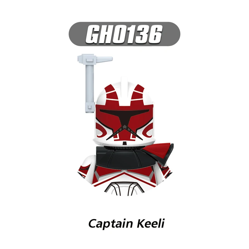 Конструктор батальон G0118 104th, кирпичи капитана кеели, Клон солдат, фигурки 212th Arc Trooper, мини-фигурки Droid, детская игрушка