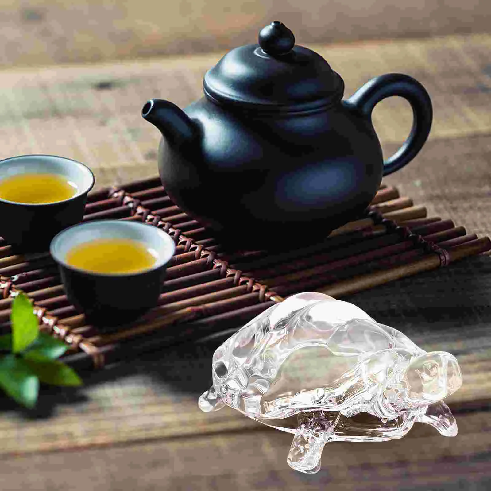 Статуэтки Мини Черепаха Орнамент Украшение Животное Золотой Декор