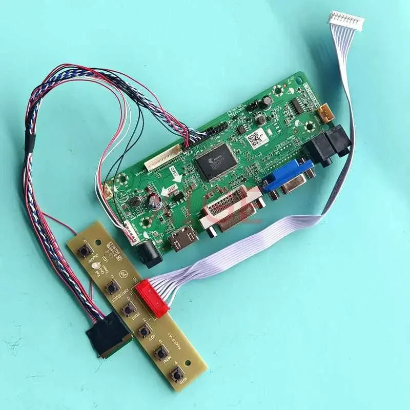 Плата драйвера контроллера для Φ/002/601/802 LVDS 40 Pin 1366x768 14 "Φ HDMI-совместимый комплект
