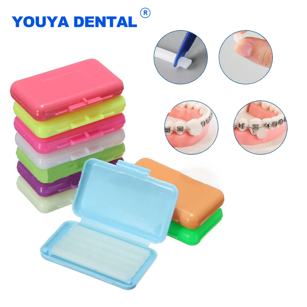 

Dental Orthodontics Wax Scent Hygiene Tool Braces Bracket Teeth Gum Irritation Ortho Oral Teeth Whitening