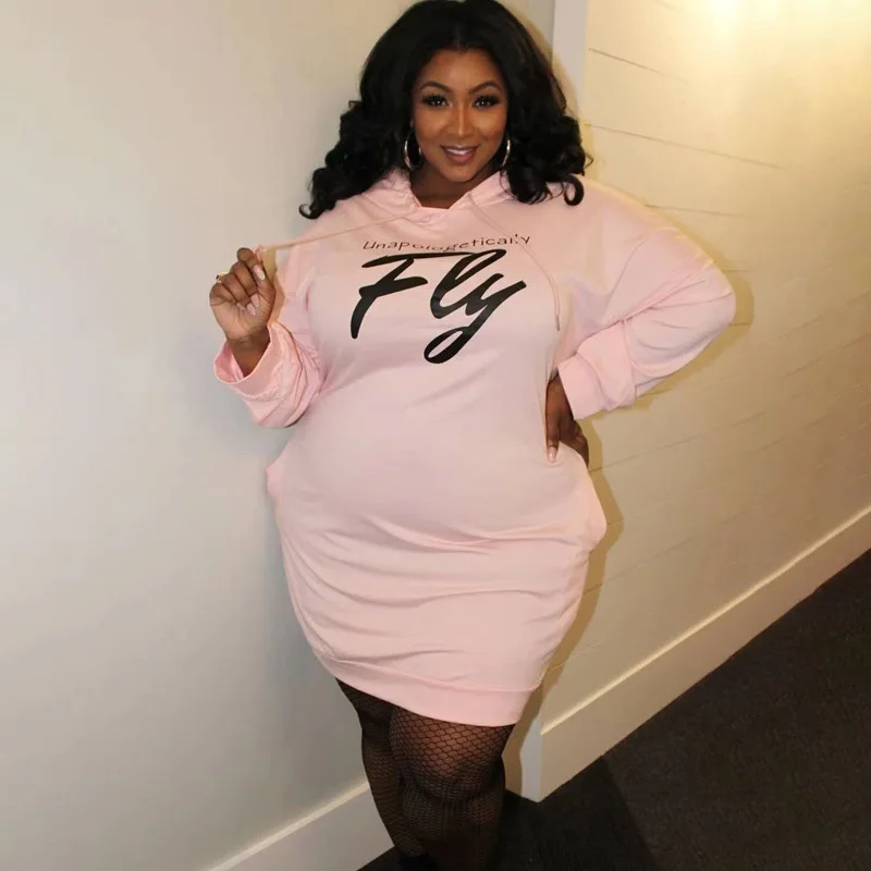 Рисунок 5 - Женское платье с капюшоном и надписью