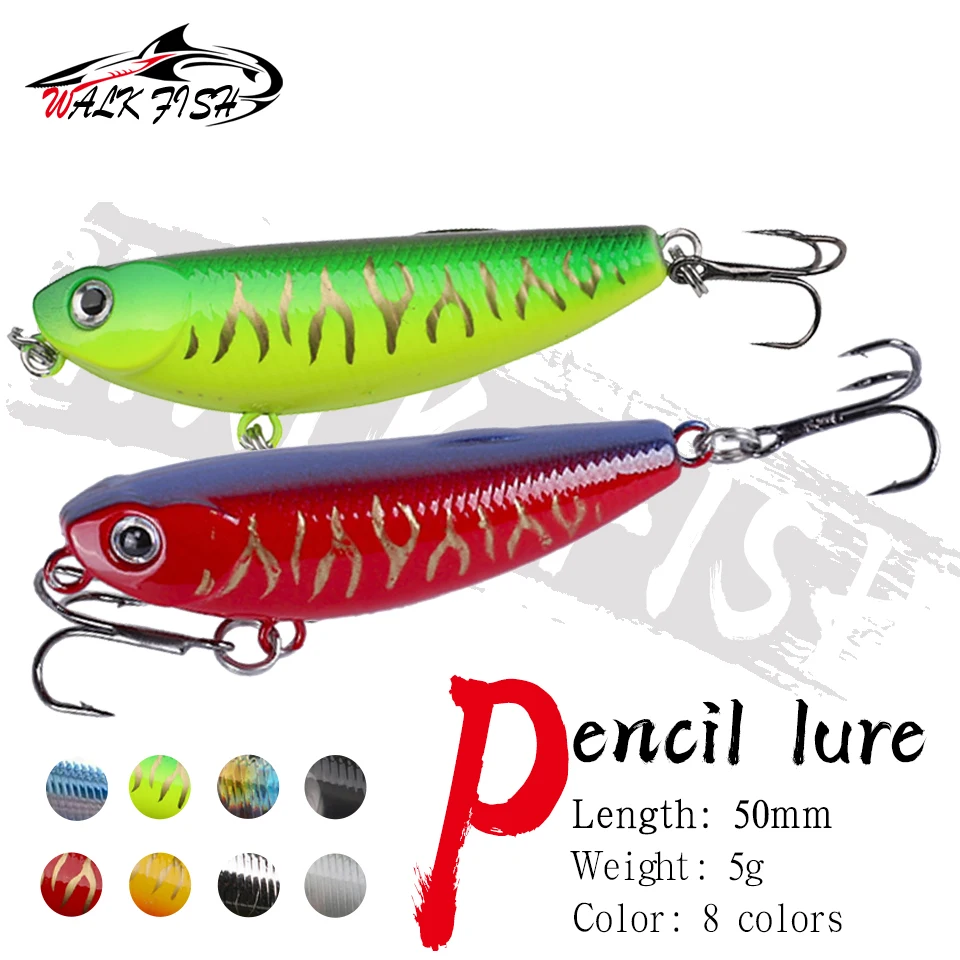 

WALK FISH искусственная жесткая приманка для рыбалки, 5 см