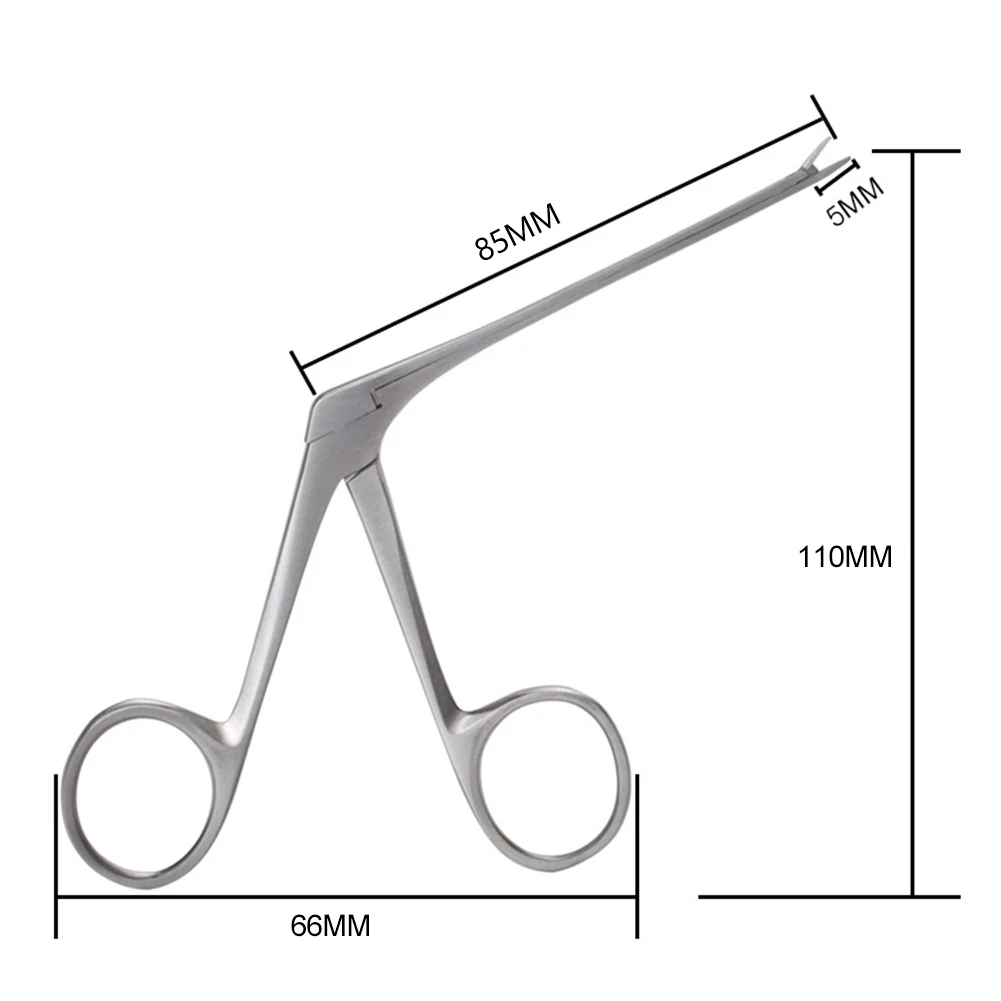 Плоскогубцы для чистки ушей удалитель ушной серы Хартман микро Аллигатор