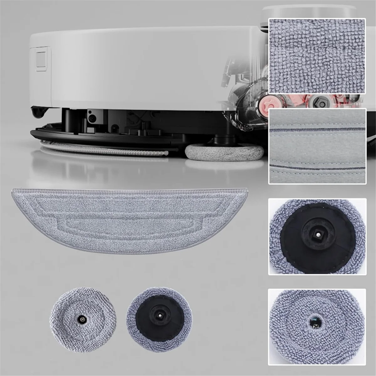 Для Roborock S8 MaxV Ultra робот-пылесос Mian боковая щетка Hepa фильтр швабра тканевые мешки