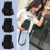 mobile phone bag for samsungiphonehuaweihtclg case wallet outdoor sport arm purse shoulder bag women universal phone pouch