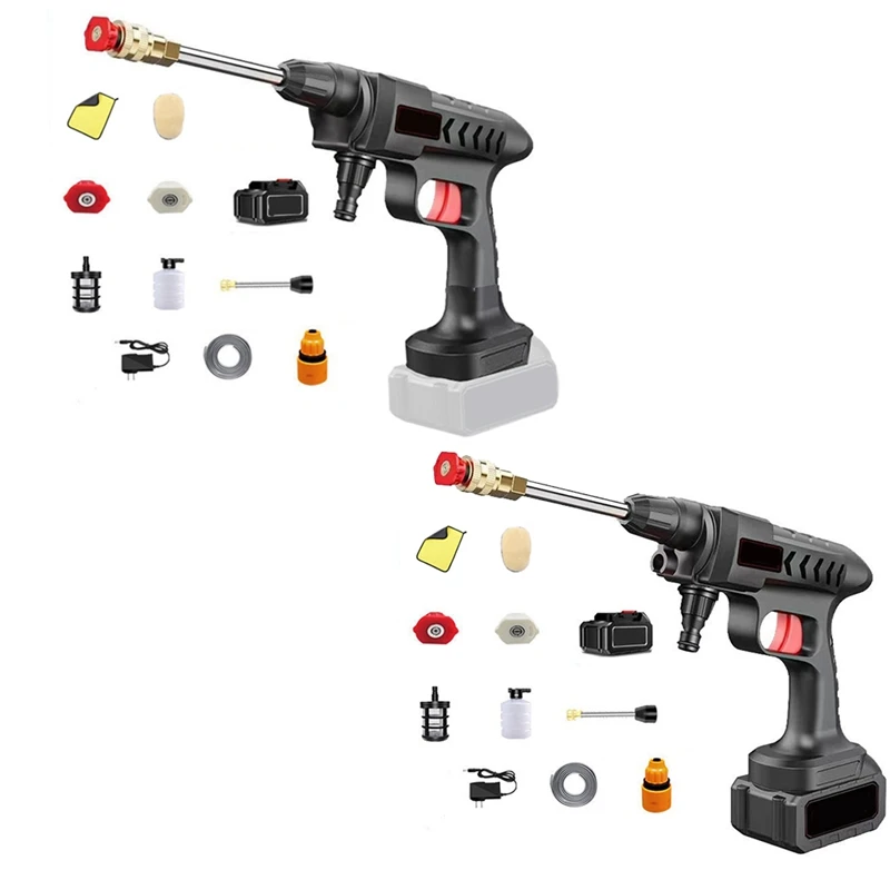 Мойка высокого давления аккумуляторная 300 Вт евровилка