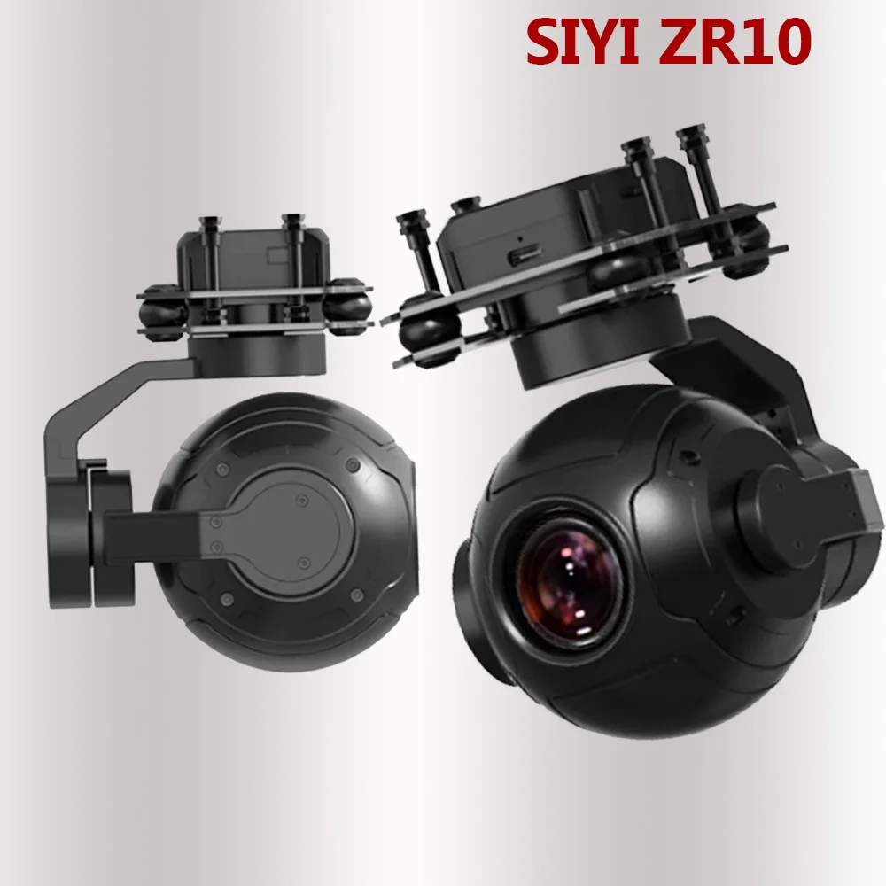 

SIYI ZR10 2K 4MP 30X Hybrid Zoom Gimbal Camera with HDR Starlight Night Vision 3-Axis Stabilizer Lightweight UAV Pod Payload