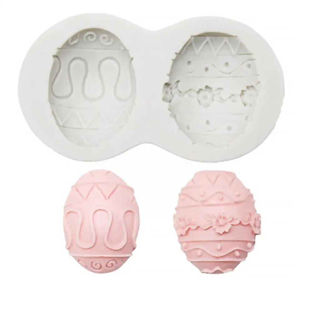 

New 3D Easter Cookie Mold Silicone Biscuit DIY Chocolate Baking Cake Tools Rabbit Tool Baking Fondant Party Egg Cute Bunny O9N2