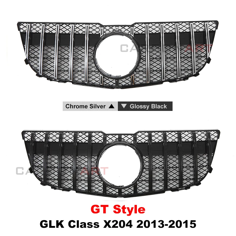 2009-2015 GLK GT сетчатая решетка для mercede Class X204 Facelift передний бампер SUV GLK250 GLK300 GLK350