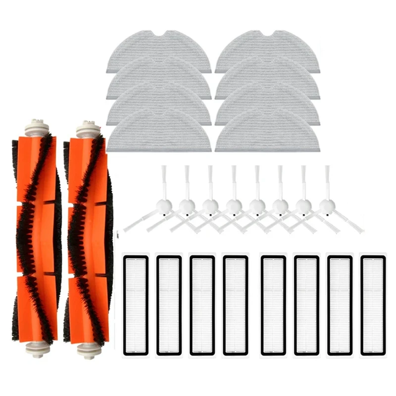 Запчасти для Xiaomi Mijia 1C 2C 1T Dreame F9 STYTJ01ZHM основная боковая щетка Hepa фильтр Швабра