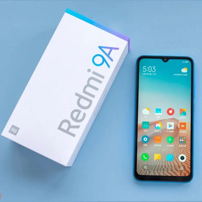 Xiaomi Redmi 9A Global Rom 4GB RAM 128GB ROM 6.53 Inch HD Screen MTK Helio G25 Processor  5000mAh Original Xiao Mi Smart Phone