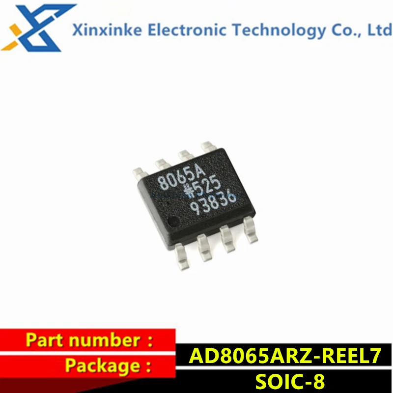

AD8065ARZ-REEL7 SOIC-8 Operational Amplifier Chip AD8065