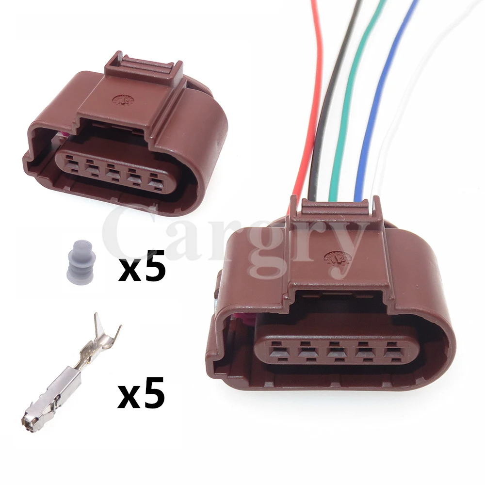 1 компл. 5P 8K0 973 705 B 8K0973705B автомобильный водонепроницаемый разъем для VW Audi