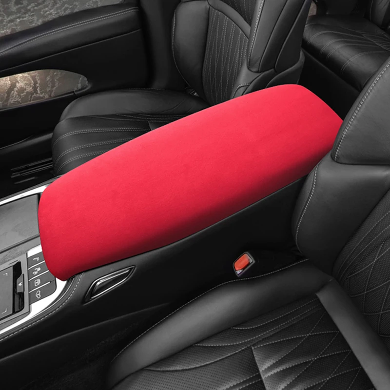 

Для Lexus LS350 LS430 LS460 LS500 LS500h LS600h Защитная крышка для автомобильного подлокотника панели алькантары Модифицированная декоративная отделка