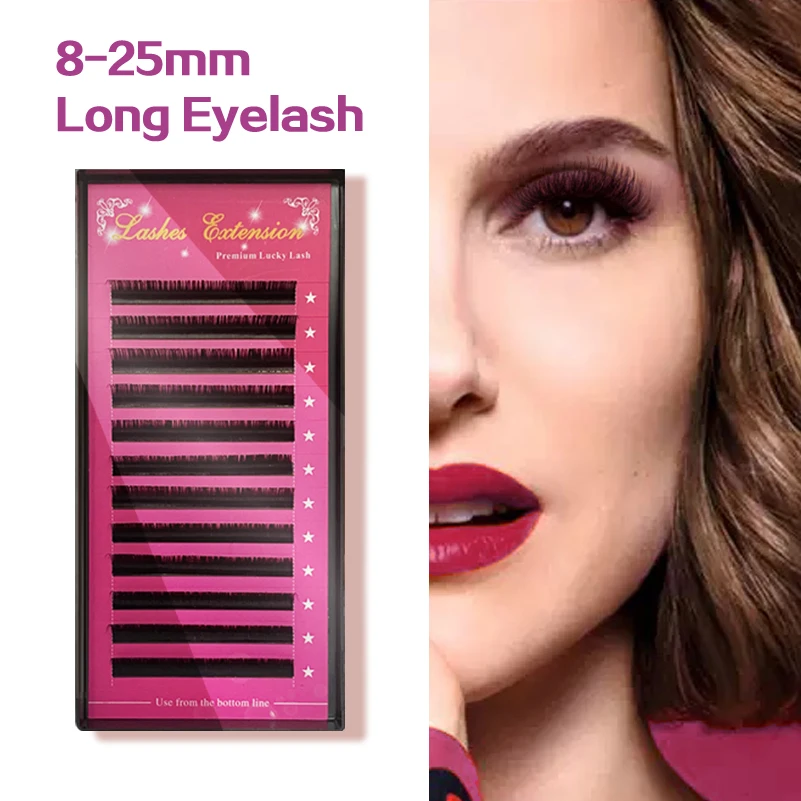 

Eyelash Extensions C/D Curl Soft Wispy Individual False Lashes Professional Make up Tool Cilia Faux Cils