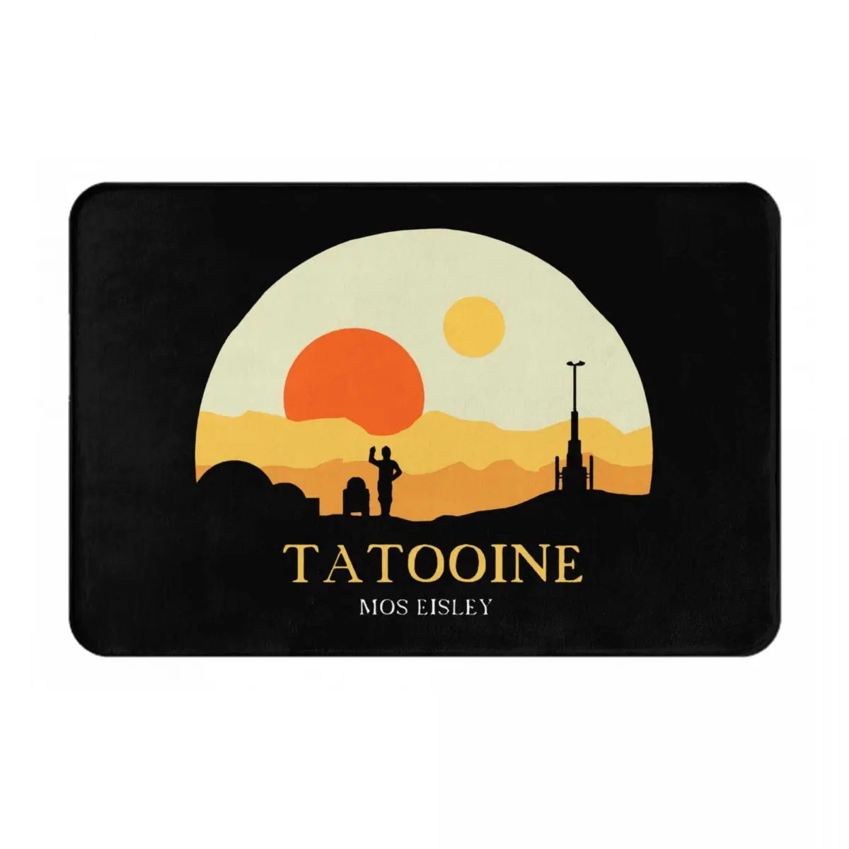 

Herren Grau Mos Eisley Tatooine Star Geschenke Bath Mat Door Mat Outdoor Rug Children's bedroom decorative rugs microfiber soft