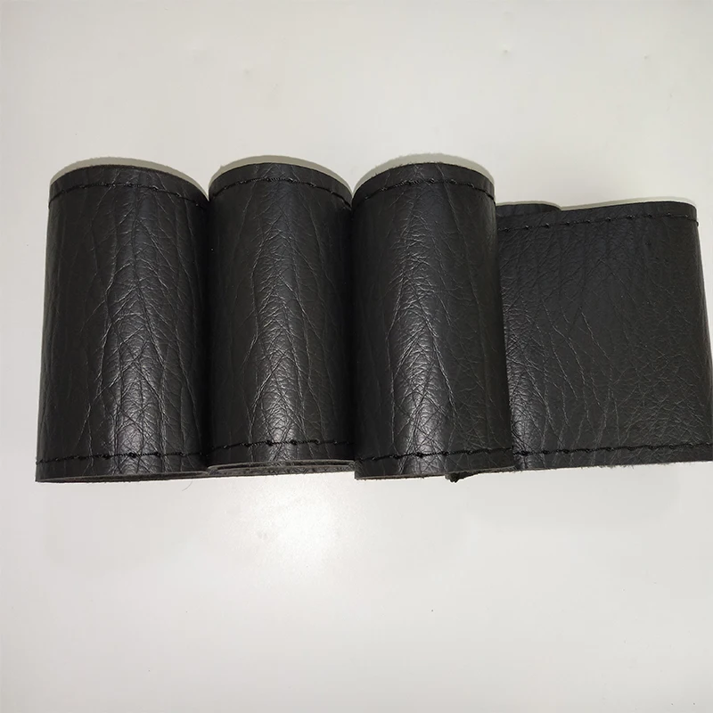 

Braid on Steering Wheel Car Steering Wheel Cover with Needles and Thread Artificial Leather Diameter 38cm Auto Car Accessories