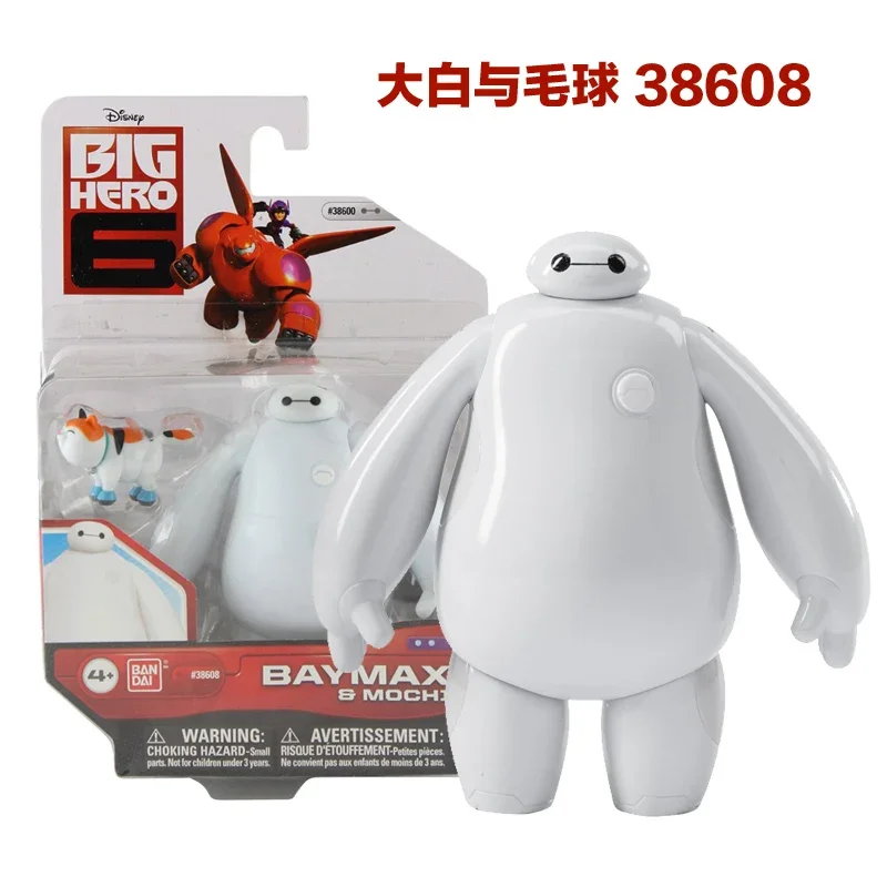 Оригинальные Аниме фигурки BANDAI с большим героем 4 активные аниме серия Baymax модель